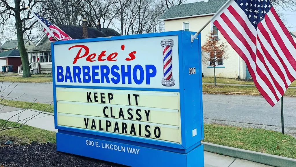 Pete's Barber Shop — Barber shop in Valparaiso